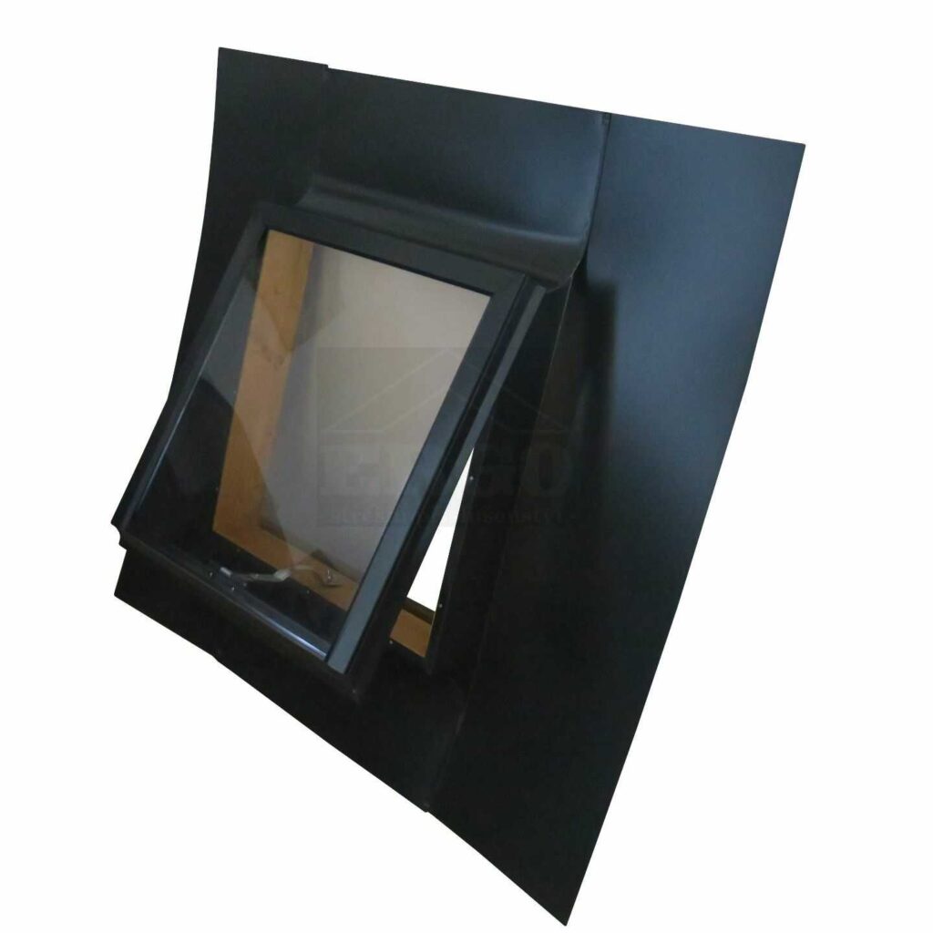 Střešní vikýř 60×60 – pro falcované střešní krytiny - HLINÍK BARVENÝ
