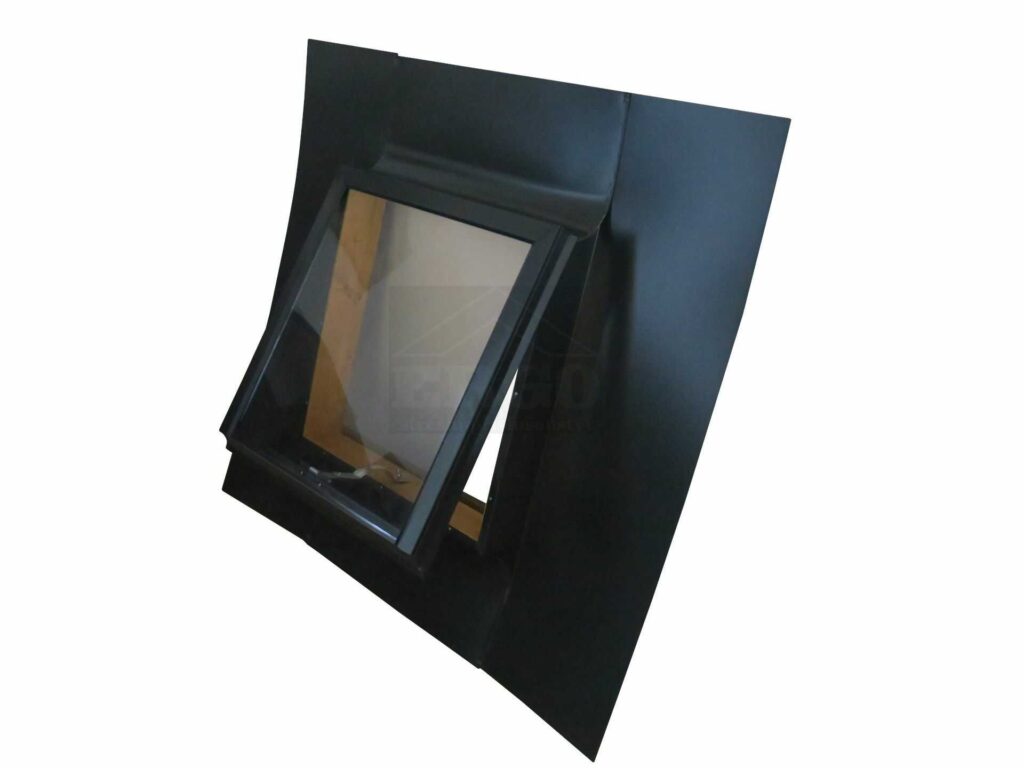 Střešní vikýř 60×60 – pro falcované střešní krytiny - HLINÍK BARVENÝ